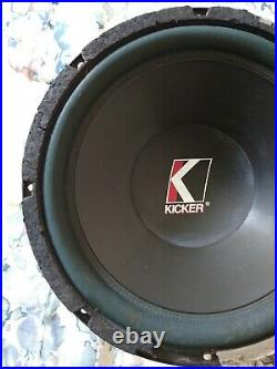 Kicker Competition C12a 12 Inch Subwoofer 8 Ohm Voice Coils