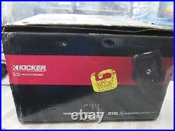 Kicker L3 Series 15 In Inch Subwoofer Square Sub Dual 4 Ohm Solo-Baric 11S15L34