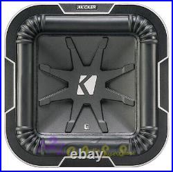 Kicker L78 Q-class 8-inch 1000w Square Subwoofer Dual Voice Coil 2-ohm Open Box