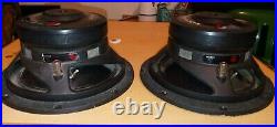 Kicker Old School solo baric S10c 2 Ohm 10 inch subwoofers