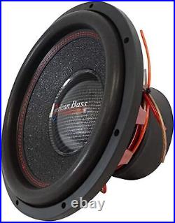 Lot of (4) American Bass HAWK 15 Inch Dual 4 Ohm Voice Coil Subwoofer Speaker
