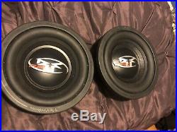 MINT CONDITION Old School Rockford Fosgate Punch Hx2 10 Inch Subwoofer Dual 4ohm