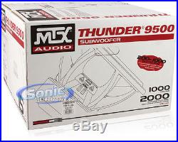 MTX 2000 Watt 15 inch Dual 4 Ohm Thunder 9500 Car Audio Sub Subwoofer T951544