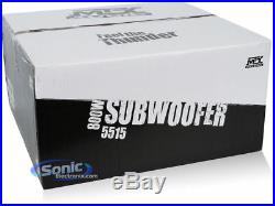 MTX 800W 15 inch 55 Series DVC Dual 2 Ohm Car Audio Subwoofer Speaker 5515-22