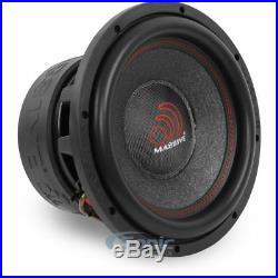 Massive Audio HIPPOXL122 4000W RMS 12 inch 2 ohm Hippo Series Car Subwoofer Sub