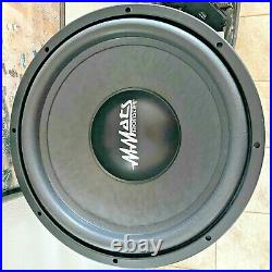 Mmats Pro Audio Monster 15 inch Subwoofer 1000watts RMS Dual 2 Ohm