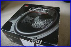 Morel Ultimo SC124 Audiophile High End Subwoofer 12 inch 4ohm 600w RMS