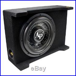 NEW 10 Shallow Mount Subwoofer Bass Speaker. 4ohm. Enclosure Box. Slim Fit. 600W