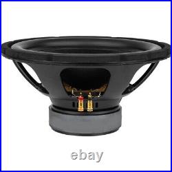NEW 15 inch ULTRA high performance Bass Driver Subwoofer 4 ohm 1600W Speaker