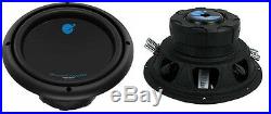 NEW (2) 10 DVC Subwoofer Bass Speakers. Dual 4ohm Voice Coil. Car Sub. 1500w. PAIR