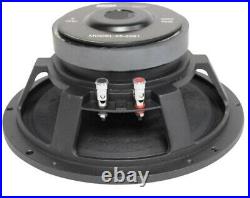 NEW (2) 10 Subwoofer Speaker 8ohm ten inch bass guitar Cabinet Replacement Pair