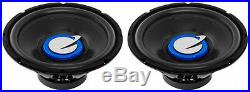 NEW (2) 12 SubWoofer Speakers. 4 ohm. Bass. CAR Audio Truck sub woofers. PAIR. Lows