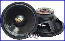 NEW (2) 12 Woofer Speakers. Home. Car Audio Sound PAIR. Inch. 8 ohm. PA. DJ. Subwoofer