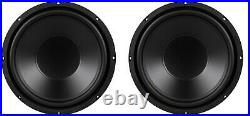 NEW (2) Pair 12 inch Heavy Duty Home Stereo Sub Woofer Speaker 4 ohm 480W