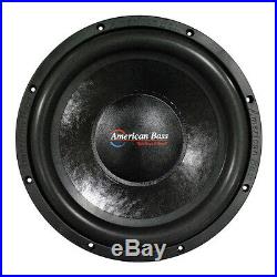 NEW AB 15 SVC Subwoofer Bass. Replacement. Speaker. 4ohm Sub. Woofer. 1000w. 15inch
