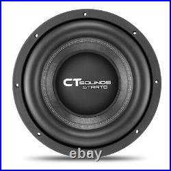 NEW CT Sounds STRATO-12-D4 2500 Watt Max Power 12 Inch Car Subwoofer Dual 4 OHM