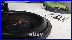 NEW MASSIVE AUDIO GTX 102 1400 Watt 10 Inch Dual 2 Ohm Car Subwoofer Sub Woofer