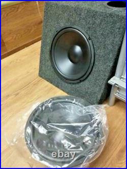 NEW Pair (2) 10 inch Super Low Frequency Mega Bass Woofers 8 Ohm Home Subwoofer