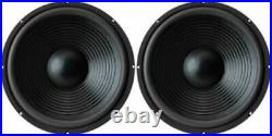 NEW Pair (2) 15 inch Classic Woofer Bass Speaker 500W 8 Ohm subwoofer Panasonic