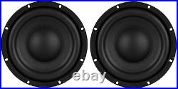 NEW Pair (2) 8 inch Bose 301 Upgrade Subwoofer Speaker 4 Ohm 400W Bass Woofer