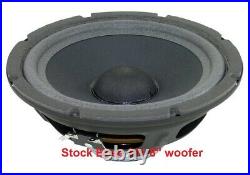 NEW pair (2) 8 inch upgrade Subwoofer for Bose 301 speaker bass driver 4 ohm