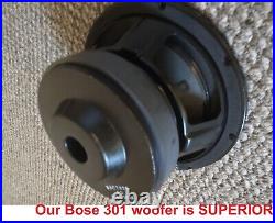 NEW pair 8 inch upgrade Subwoofers for Bose 301 speaker bass woofer 4 ohm 350w
