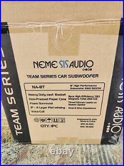 Nemesis Audio Team series 8 DVC subwoofer 1500 watts Rms 3000 max 3 voice coil