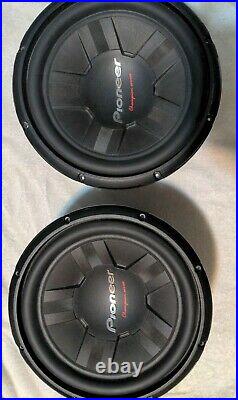 New 12 Inch Duel voice coil 4ohm Champion Pioneer Subwoofers 1400w max each
