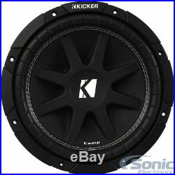 New (2) KICKER 43C104 Comp 10 inch 600 Watt SVC 4-ohm Car Audio Subwoofers Subs