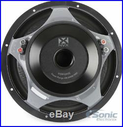 New! NVX VSW124v2 Stereo 1200 Watts 12 Inches Dual 4-ohm Car Audio Subwoofers