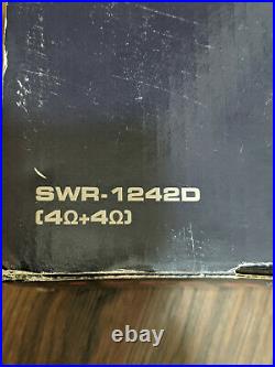 New Sealed ALPINE SWR-1242D Type R 12 Inch Subwoofer Dual 4 Ohm Voice Coils