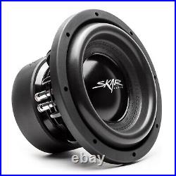 New Skar Audio Evl-10 D4 2000w Max Power 10-inch Dual 4 Ohm Spl/sq Car Subwoofer