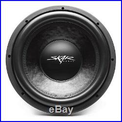 New Skar Audio Evl-12 D2 2500w Max Power 12-inch Dual 2 Ohm Spl/sq Car Subwoofer