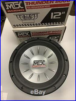 New in Box, Old School MTX Thunder 8000 12-inch Subwoofer T8124A 4 Ohms