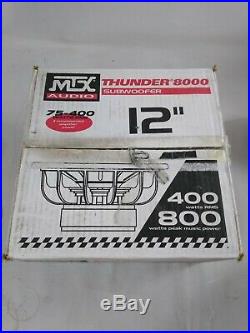 Old School MTX Thunder 8000 12-inch Subwoofer T8128 8 Ohm B7