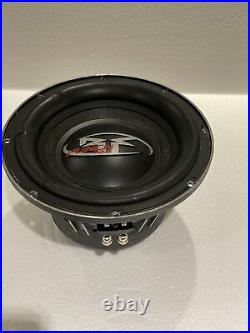 Old School Rockford Fosgate 10 Inch Punch Hx2 Subwoofers Dual 4 Ohms Need Recone