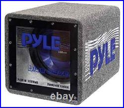 One 10'' High Power 4 Ohm Subwoofer PYLE PLQB10 10-Inch 500 Watt Bandpass, New