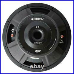 Orion XTR152D Package XTR 15 Inch 3000W Dual 2 Ohm Subwoofer & Ported Sub Box