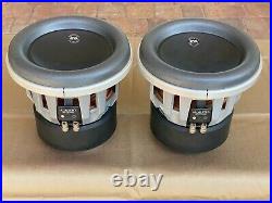 Pair JL Audio 8W7 Subwoofer Woofer 8W7-3 3ohm Pair (2) 8 inch Local Pickup Only