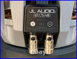 Pair JL Audio 8W7 Subwoofer Woofer 8W7-3 3ohm Pair (2) 8 inch jlaudio JLAudio
