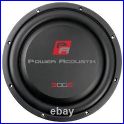(Pair) Power Acoustik EW104S 10 Inch 1200W 4 Ohm Shallow Mount Slim Subwoofers