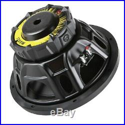 Pair of Gravity 12 Inch 2400 Watt Car Audio Subwoofer with 4 Ohm Power (2 Woofers)