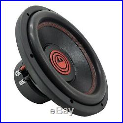 Pair of Gravity 12 Inch 4000 Watt Car Subwoofer with 4 Ohm DVC Power (2 Sub)