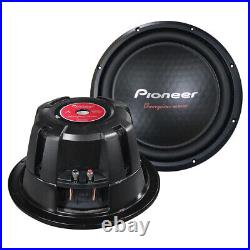 Pioneer Champion TS-A301S4 12 Inch 1600W Single 4 Ohm Subwoofer 12 SVC Sub