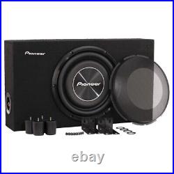 Pioneer TS-A2500LB 1200W Max 10 Inch 2-Ohm Shallow Mount Loaded Subwoofer Box