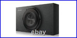 Pioneer TS-A2500LB 1200W Max 10 Inch 2-Ohm Shallow Mount Loaded Subwoofer Box