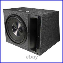 Pioneer TS-A300B 1500W Max 12 Inch 2-Ohm Pre-Loaded Ported Subwoofer Enclosure