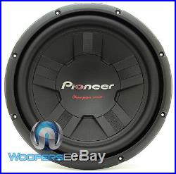 Pioneer Ts-w311d4 12 Sub 1400w Bass Car Audio 4-ohm Champion Subwoofer Speaker