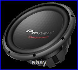 Pioneer Tsw312d4 12-inch 1600 Watts Max Dual 4-ohm Voice Coil Car Subwoofer -new