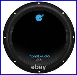 Planet Audio AC12D 12 3600W 4 Ohm DVC Car Subwoofer Pair with Dual Sub Enclosure